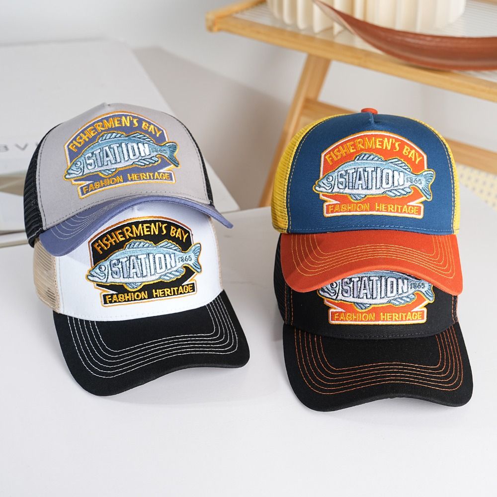 Trucker Cap Mesh - Boné de Pesca Respirável para Atividades
