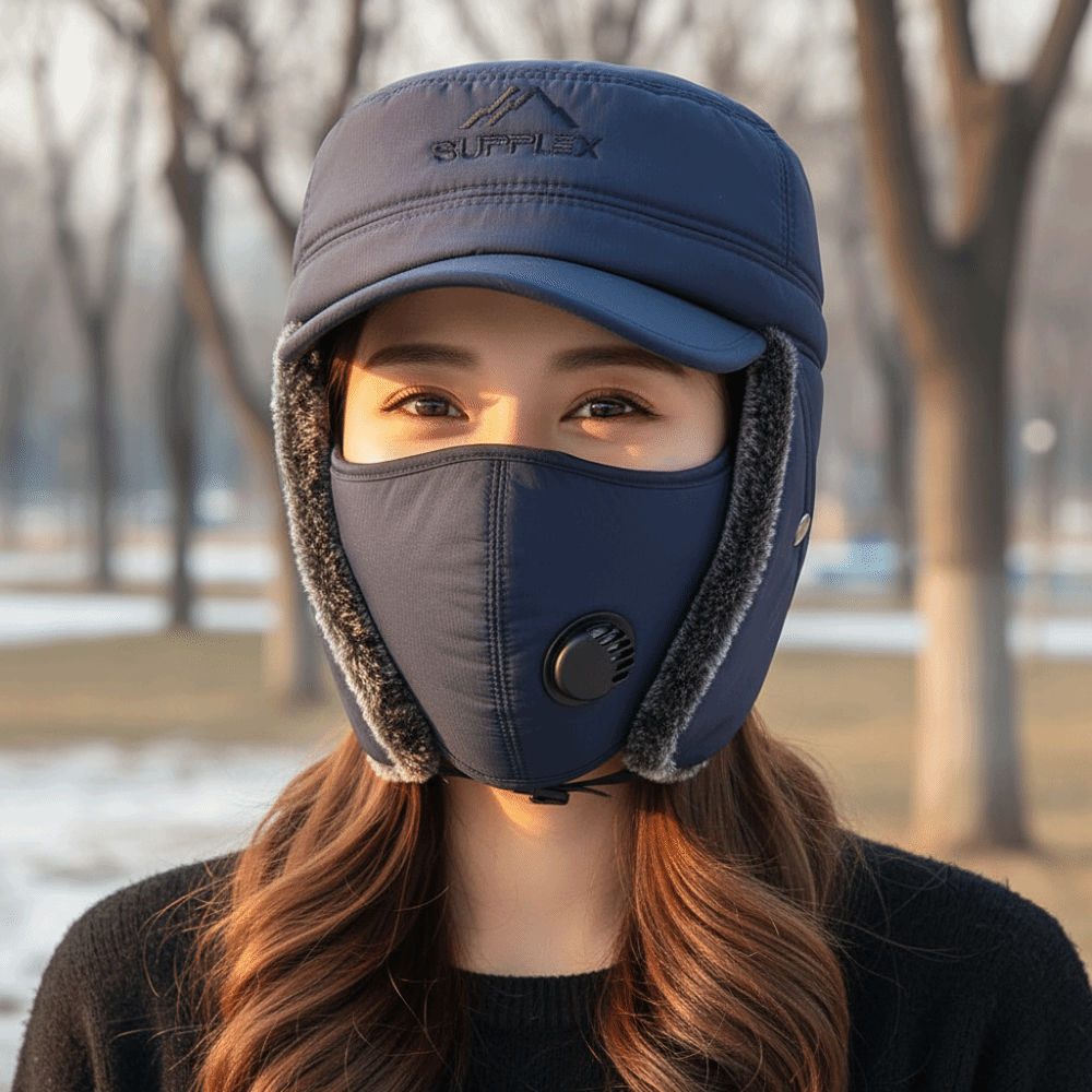 Winter Trapper Hat - Chapéu de Inverno Grosso Estilo Trapper