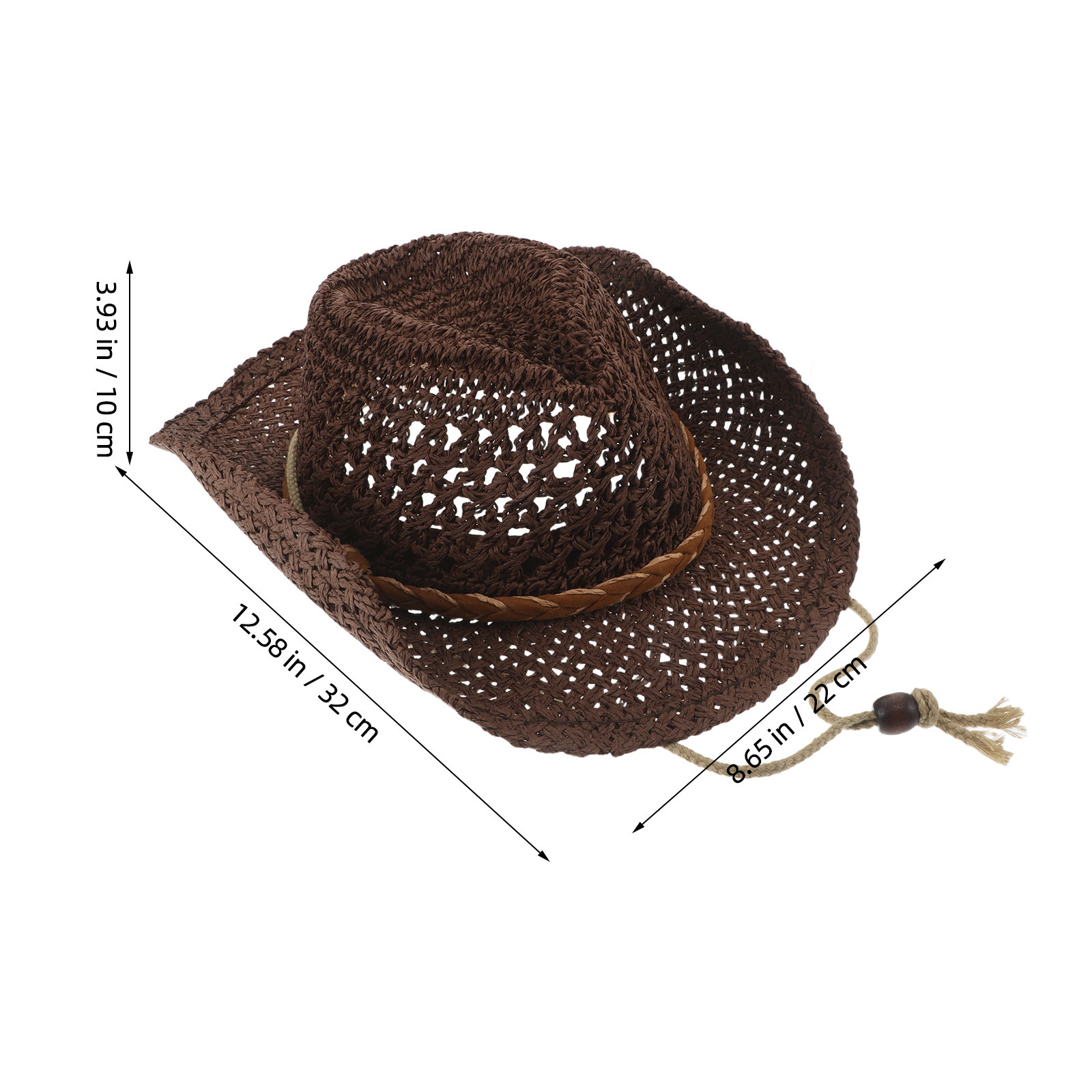 Chapéu de Cowboy Infantil com  - Sun Hat Wide Brim avaliação e preço