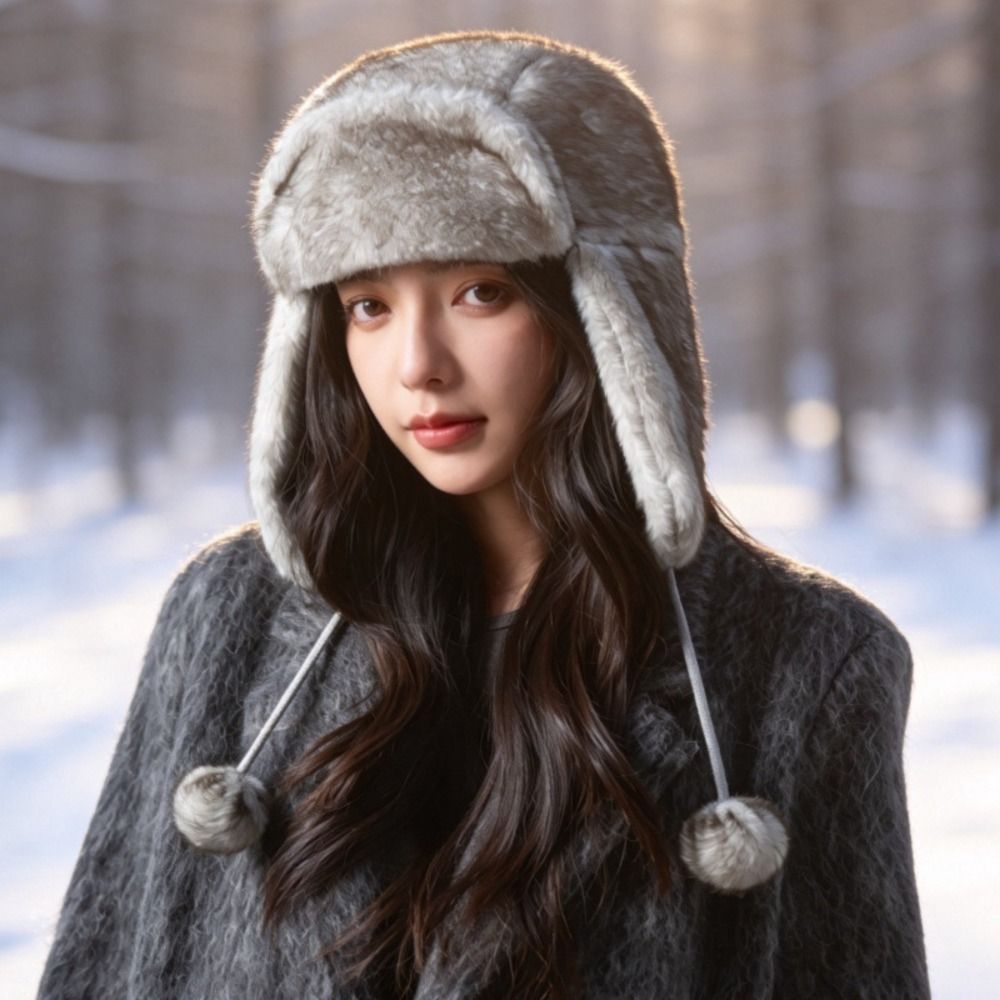 Chapéu de poliéster quente com - Trapper Hat Ear Flap avaliação e preço
