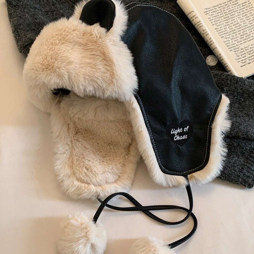 Chapéu Clássico de Couro Sinté - Trapper Hat Ear Flap avaliação e preço