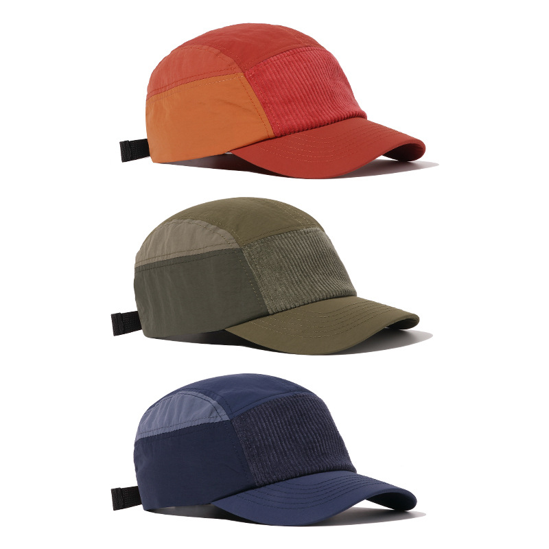 Boné de beisebol unissex leve  - Corduroy Cap 5 Panel avaliação e preço