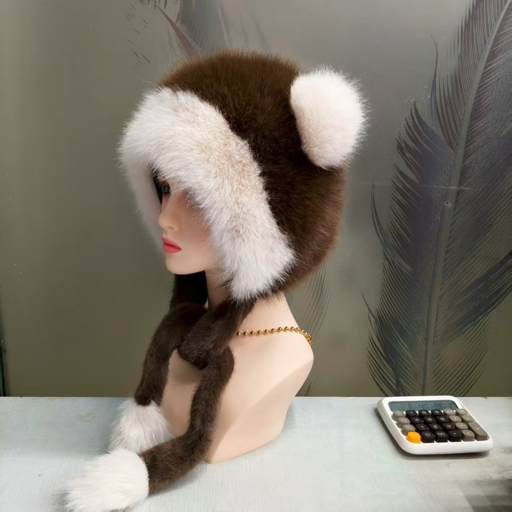 Chapéu Ushanka de Material Pol - Winter Trapper Hat avaliação e preço