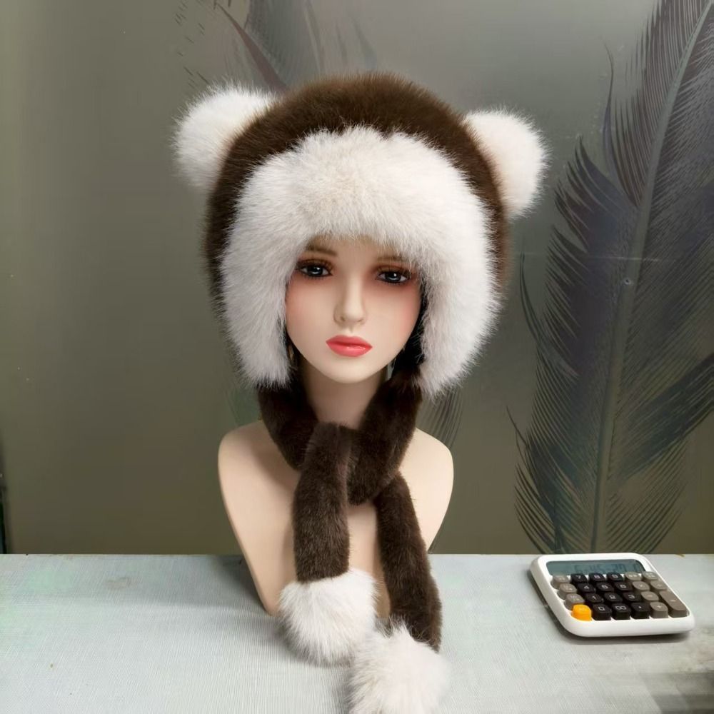 Chapéu Ushanka de Material Pol - Winter Trapper Hat avaliação e preço
