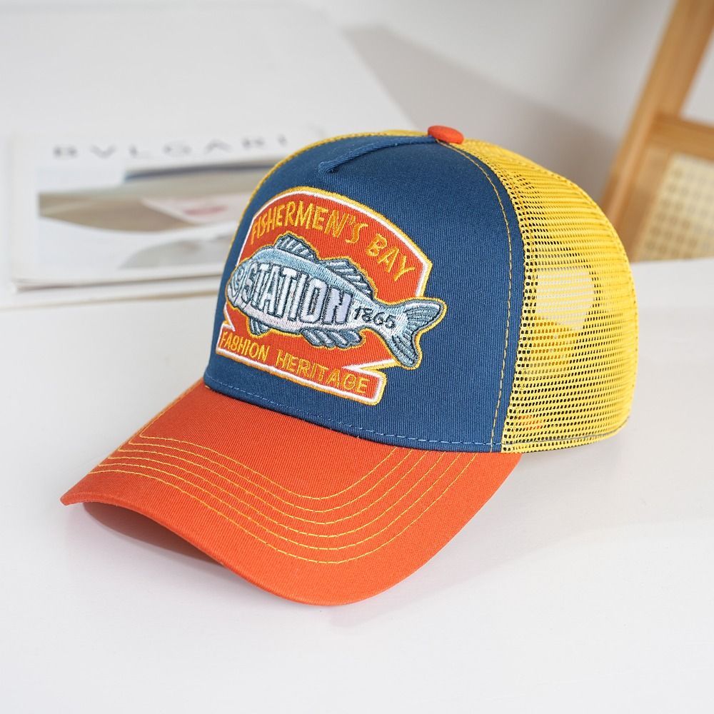 Boné de Pesca Respirável para  - Trucker Cap Mesh avaliação e preço