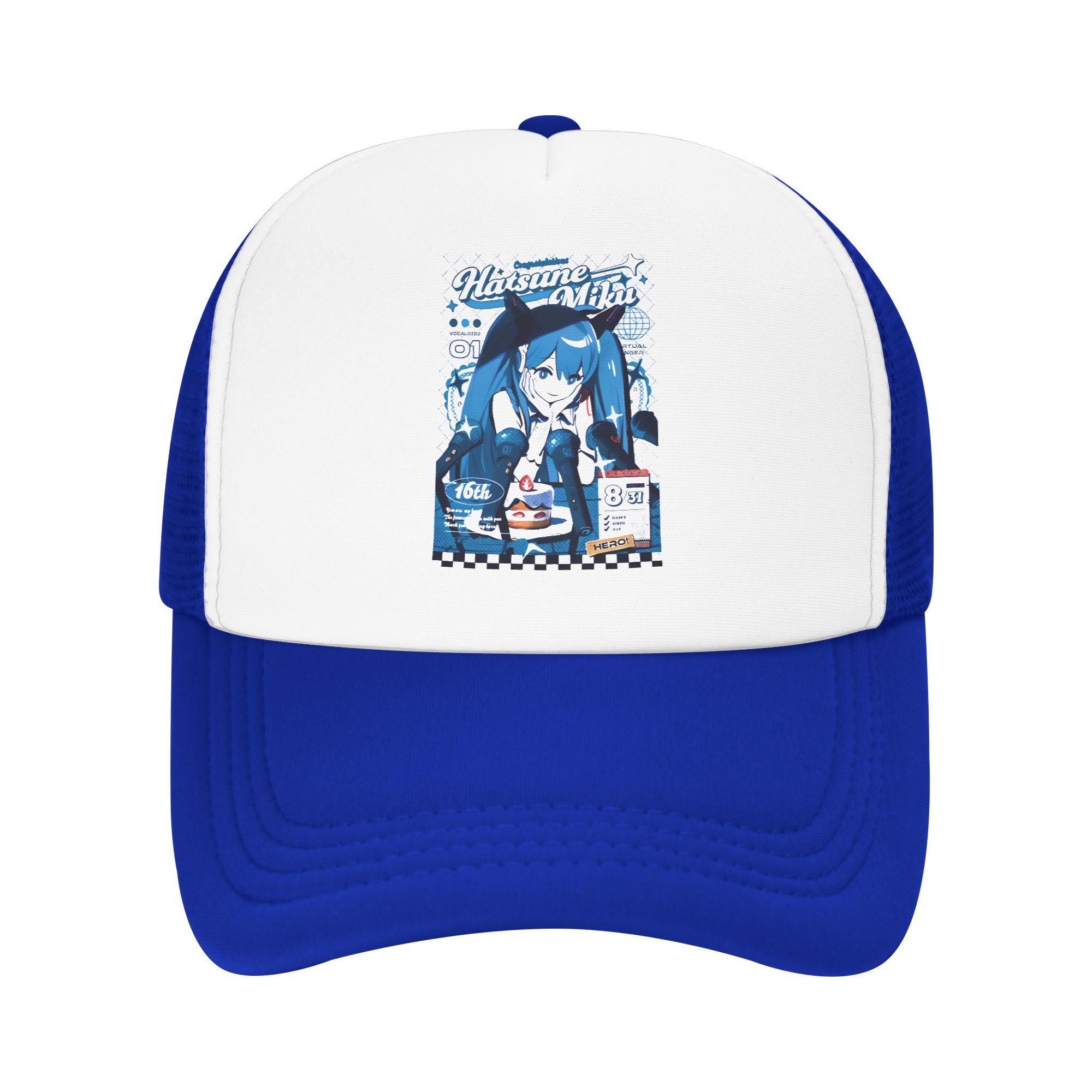 Boné Trucker de Espuma Hatsune - Trucker Cap Mesh avaliação e preço