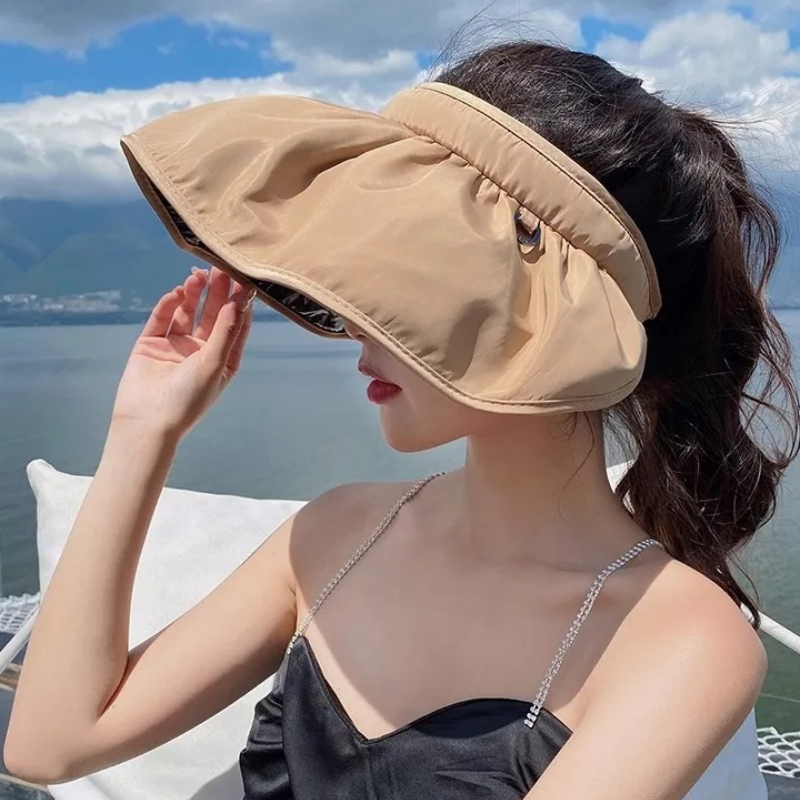 Chapéu de Sol Dobrável com Pro - Visor Sun Hat avaliação e preço